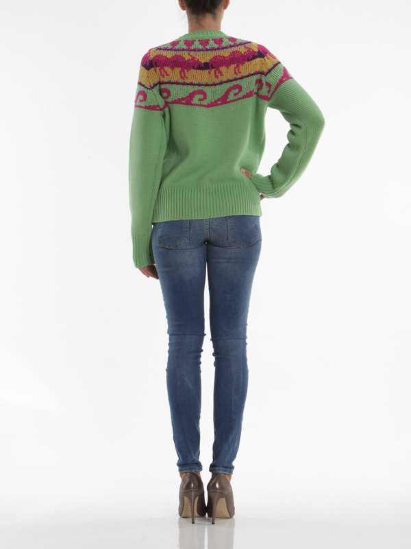 یقه گرد Stella Jean - Redondo sweater 