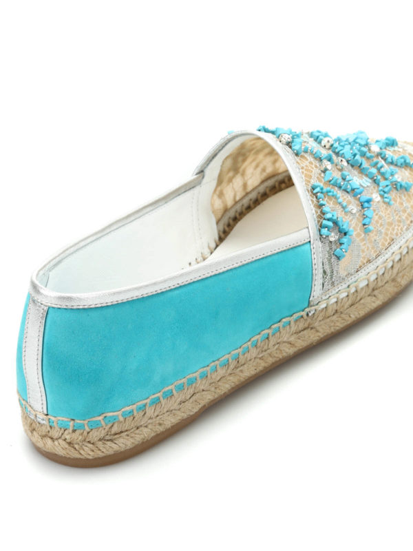 coral espadrilles