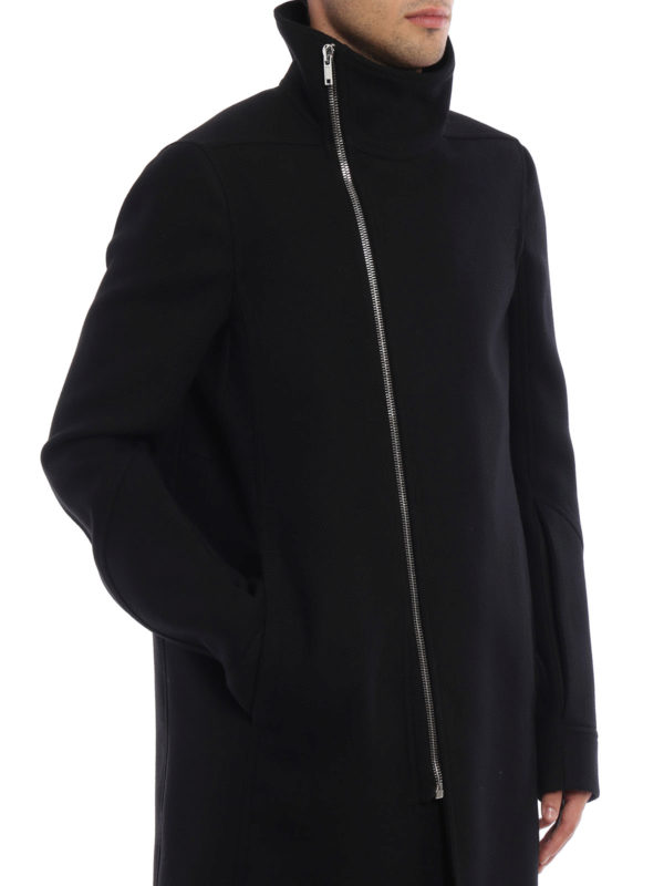 Tubeway wool blend coat