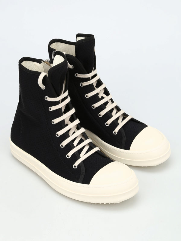Trainers Rick Owens - DRKSHDW canvas high top sneakers - DU17S5800STAP91