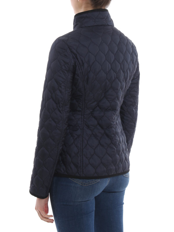 nylon quilted jacket