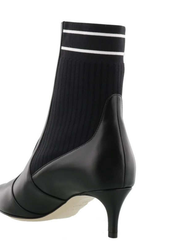 Fendi - Rockoko sock ankle boots - نیم 