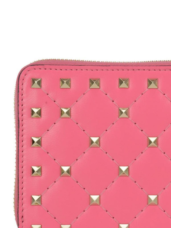 pink valentino wallet