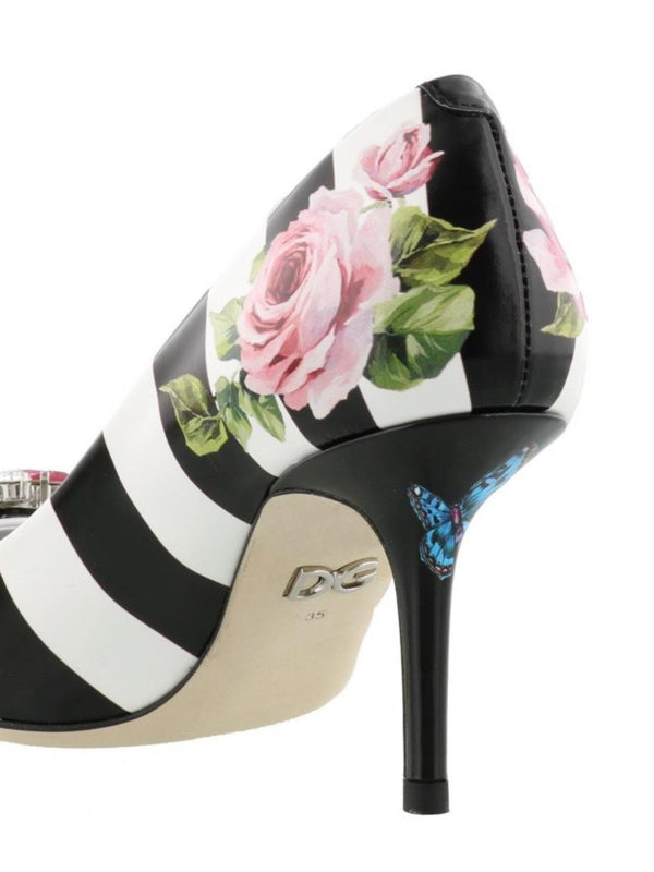 dolce and gabbana rose heels