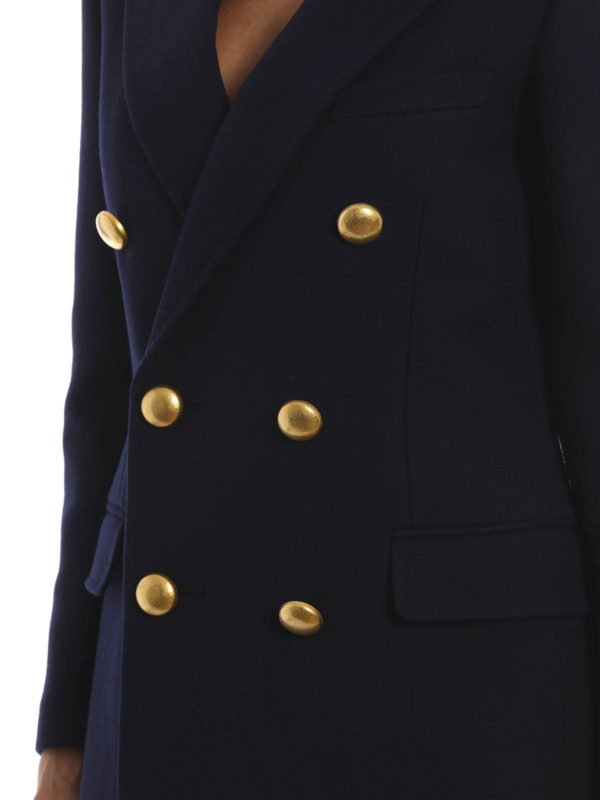 Babydoll wool pea coat 
