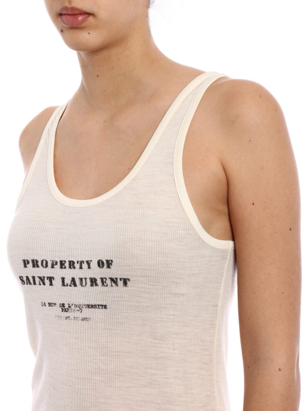 saint laurent tank top