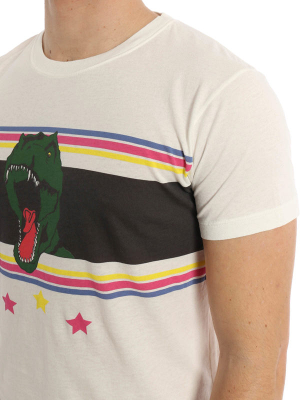 saint laurent dinosaur t shirt