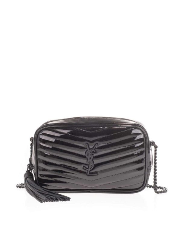 Saint Laurent Uptown Mini Strap Black Cross Body Bag IUCN Water