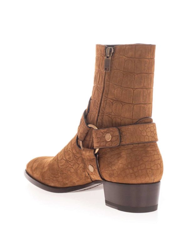 saint laurent wyatt ankle boots