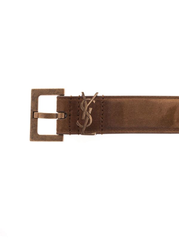 ysl tan belt