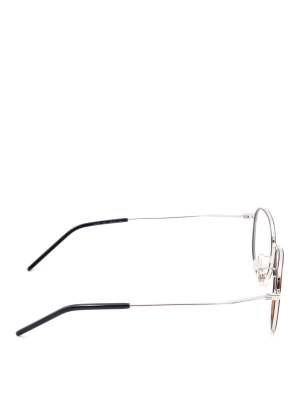SAINT LAURENT: Glasses online - Metal rounded optical glasses