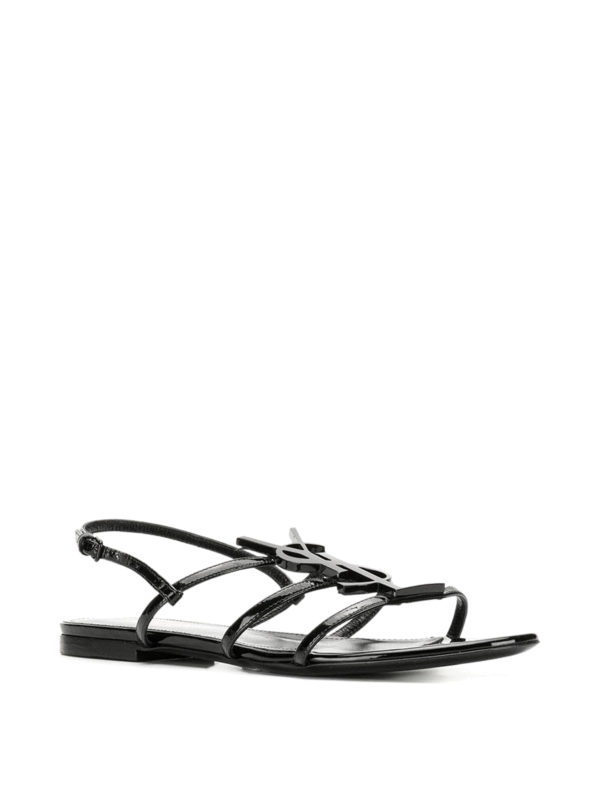 cassandra patent leather sandals