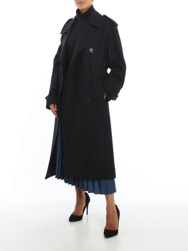 trench coat wool