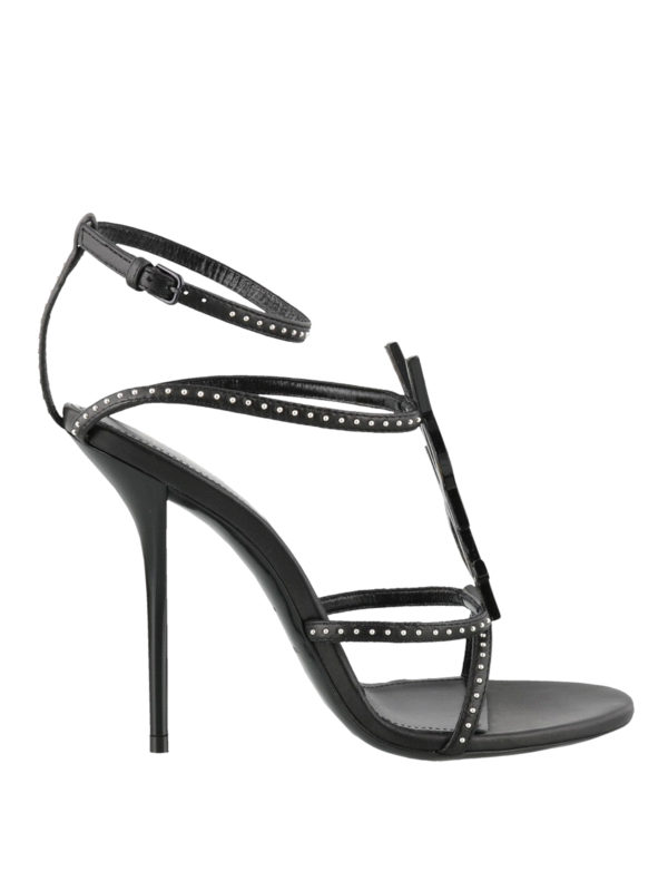 ysl studded sandals