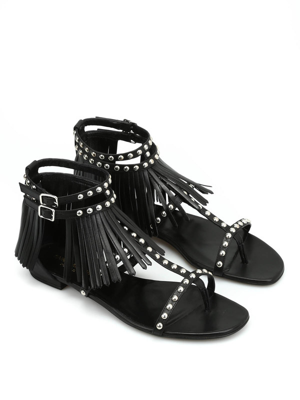 saint laurent thong sandals