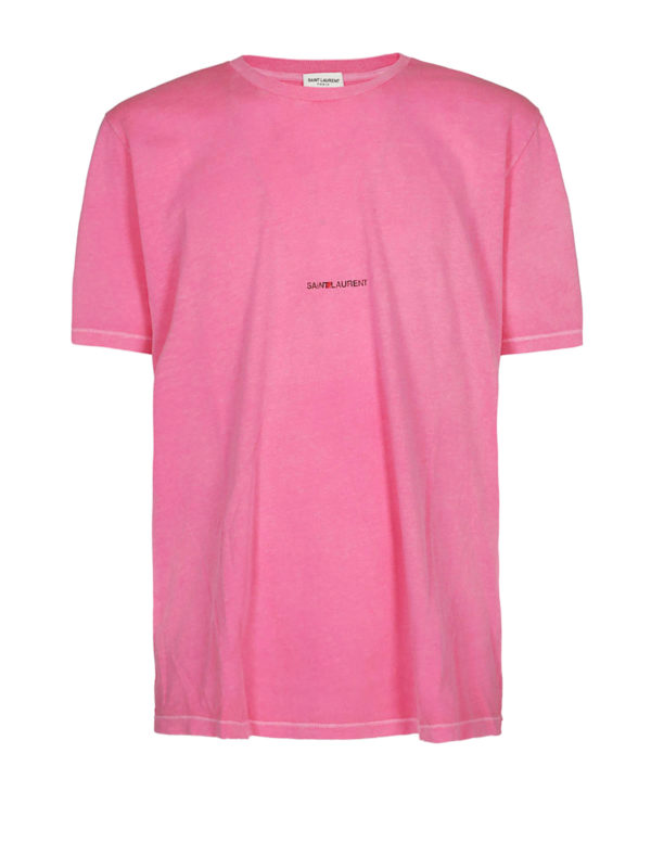 saint laurent t shirt pink