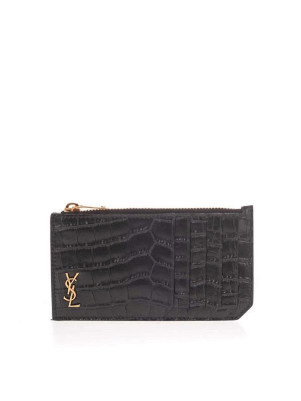 ysl coin card holder