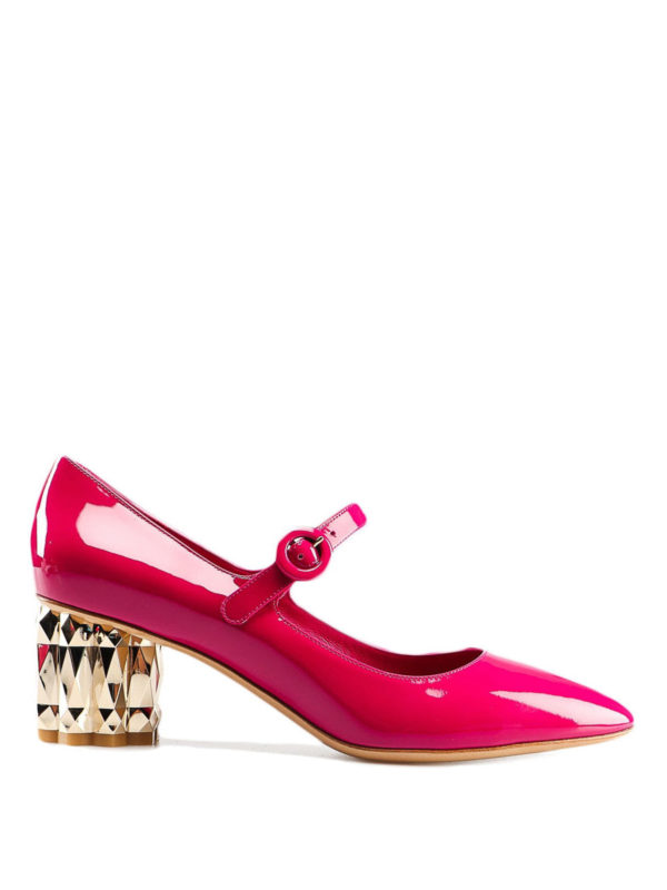 Salvatore ferragamo mary jane shoes Clearance