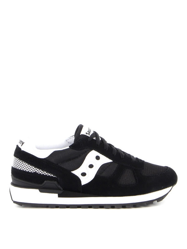 saucony black trainers