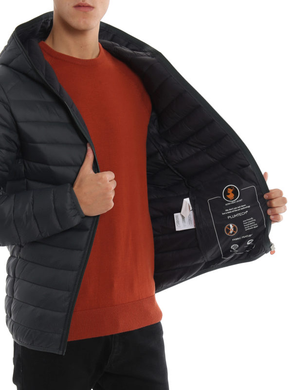 Ultra light hooded puffer jacket 