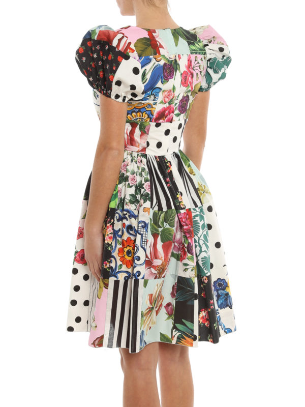 dolce and gabbana poplin dress