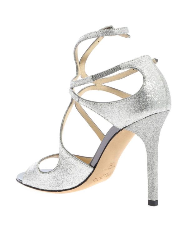 jimmy choo lang silver