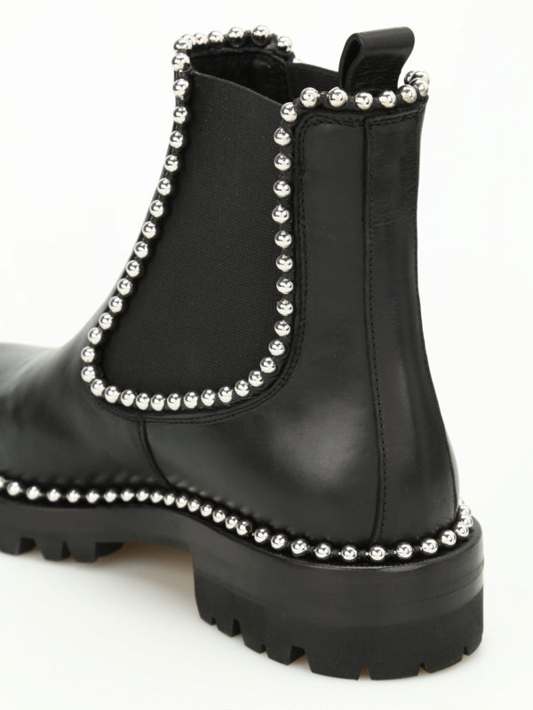 lever transfusie Twisted Ankle boots Alexander Wang - Spencer studded ankle boots - 3027B0013L001
