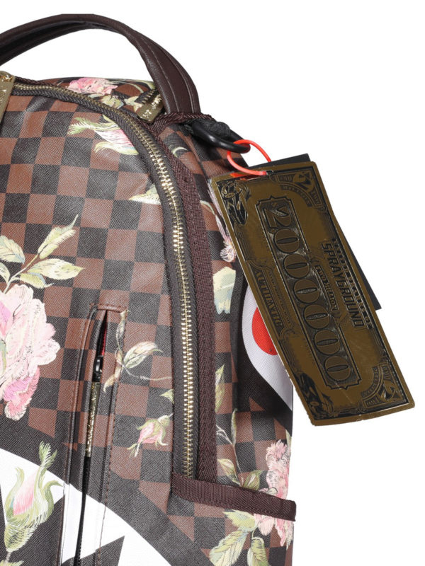 sprayground leather backpack
