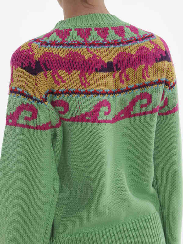 یقه گرد Stella Jean - Redondo sweater 