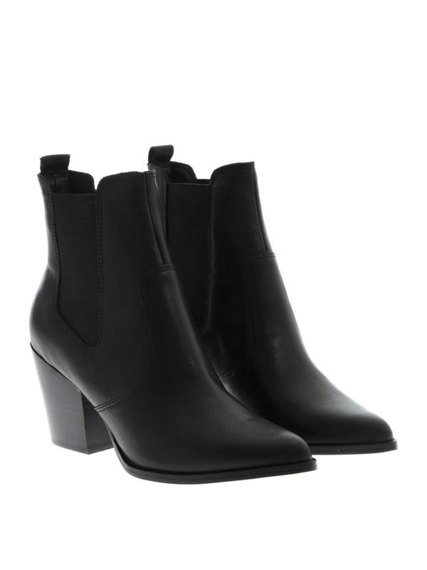 steve madden patricia ankle boots black