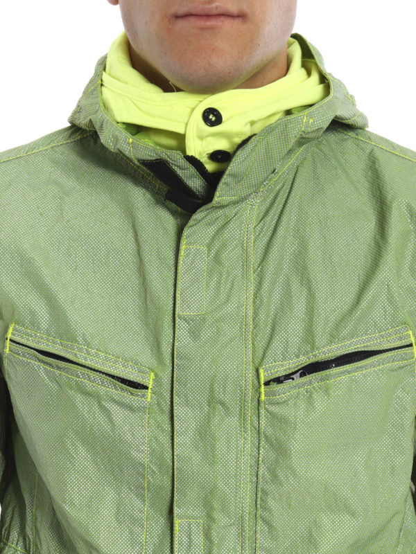 stone island pixel reflective jacket