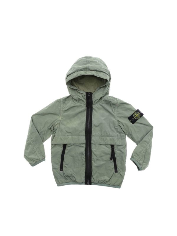 stone island army jacket