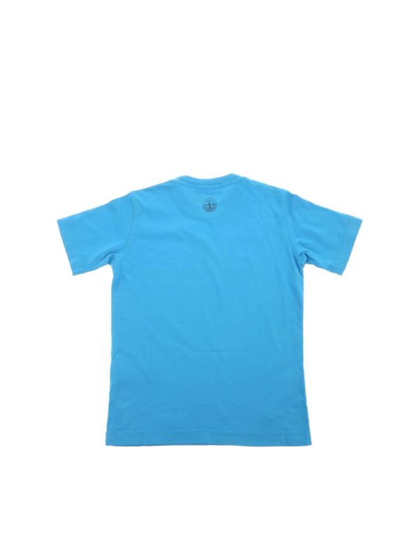 تی شرت Stone Island Junior - Light blue 