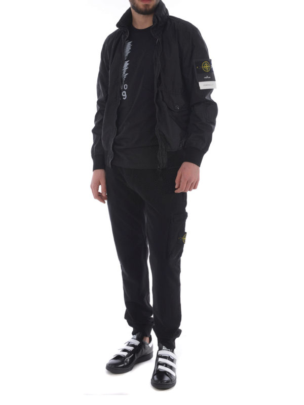 stone island membrana 3l tc black