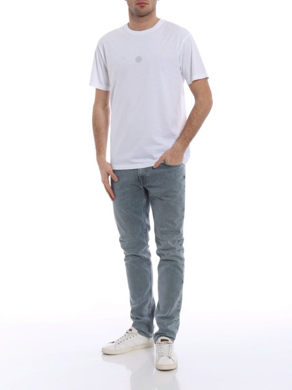 Graphic Eight white cotton Tee 