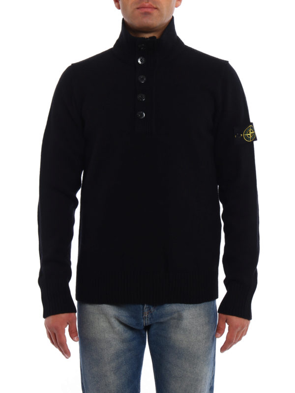 stone island polo sweater