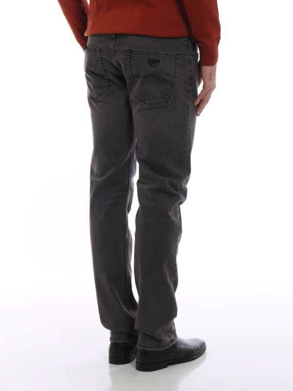 armani straight fit jeans