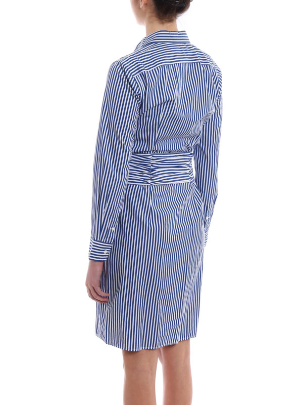 ralph lauren striped cotton dress