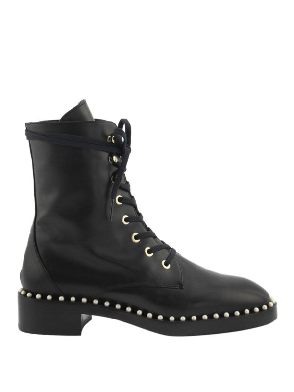 stuart weitzman allie combat boots