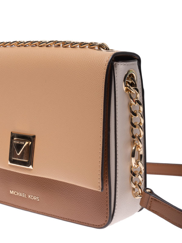 two tone michael kors bag