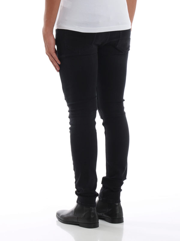 Tattenhall black washed denim jeans 