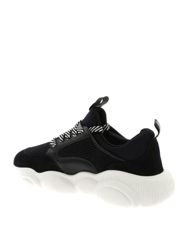 teddy run sneakers with logo