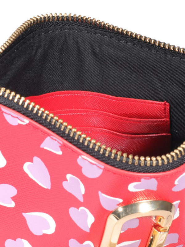 marc jacobs red clutch