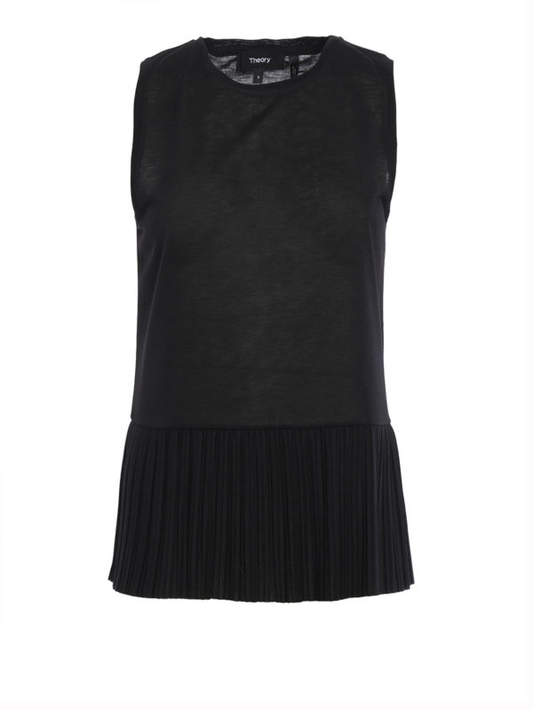 theory pleated tank dress