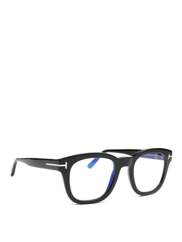 Glasses Tom Ford - Black squared glasses - FT5542B001 