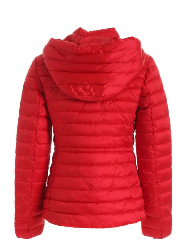 bestøver underjordisk bagage Padded jackets Tommy Hilfiger - Red quilted Jade puffer jacket -  WW0WW28391XLG