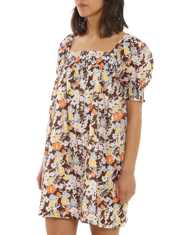 میدی Tory Burch - Floral print cotton dress - 82025220 | iKRIX