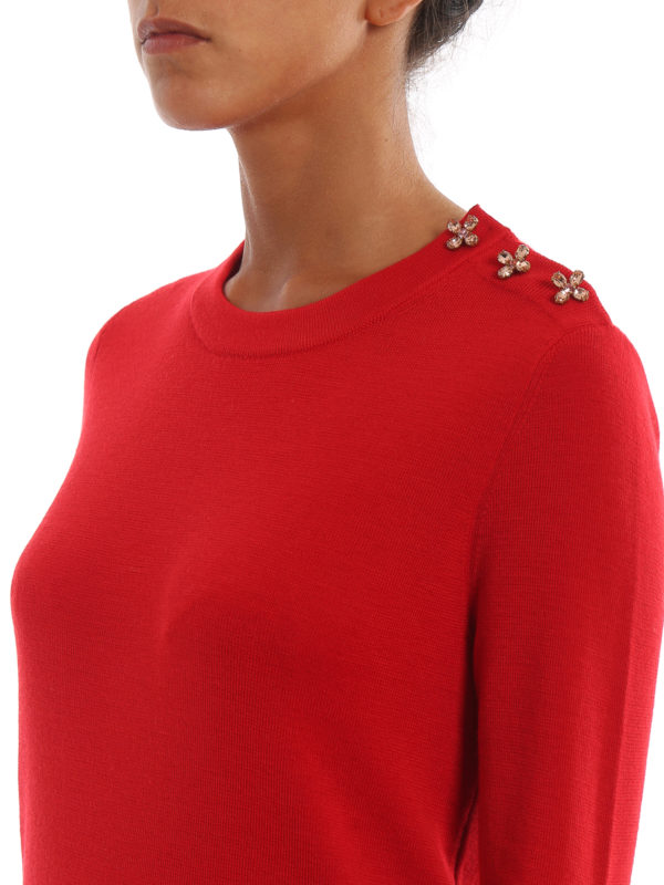 tory burch button sweater