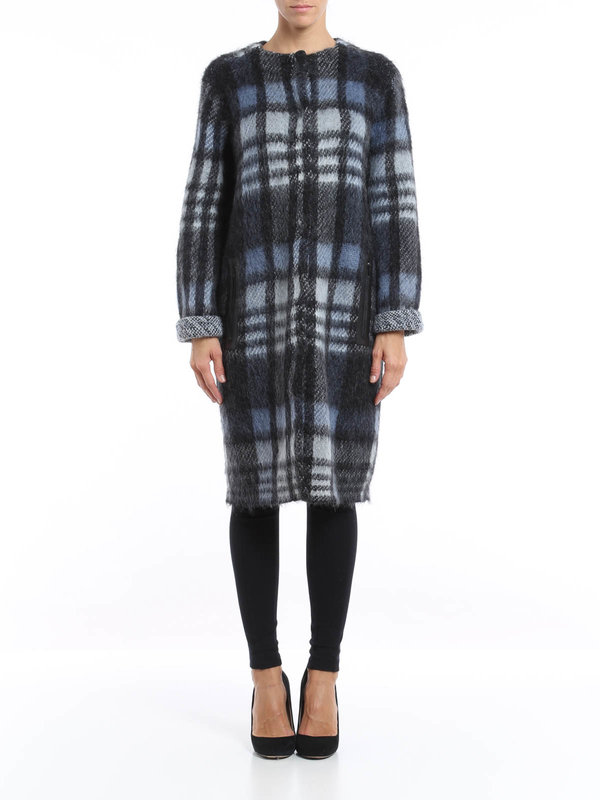 Knee length coats Tory Burch - Mohair blend coat - 33153101019 