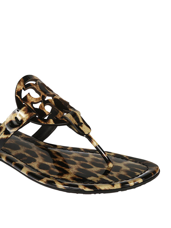 tory burch miller leopard sandals